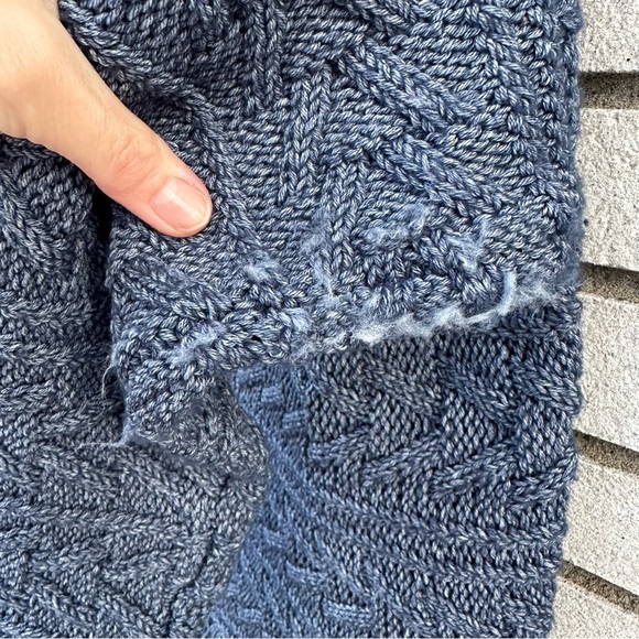 Current Elliott Cable Fringe Cardigan Sweater - Picture 13 of 13